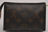 Authentic Louis Vuitton Monogram Poche Toilette 15 M47546 Cosmetics Pouch 3033J