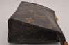 Authentic Louis Vuitton Monogram Poche Toilette 15 M47546 Cosmetics Pouch 3033J