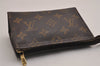 Authentic Louis Vuitton Monogram Poche Toilette 15 M47546 Cosmetics Pouch 3033J