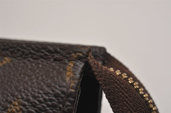 Authentic Louis Vuitton Monogram Poche Toilette 15 M47546 Cosmetics Pouch 3033J