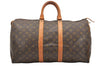 Authentic Louis Vuitton Monogram Keepall 45 Travel Boston Bag Old Model LV 3033K