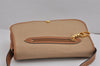 Authentic Christian Dior Shoulder Cross Body Bag Canvas Leather Beige 3034J