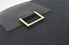 Authentic GUCCI Shoulder Bag Purse Canvas Leather 0014129 Black 3035J