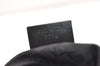 Authentic GUCCI Shoulder Bag Purse Canvas Leather 0014129 Black 3035J