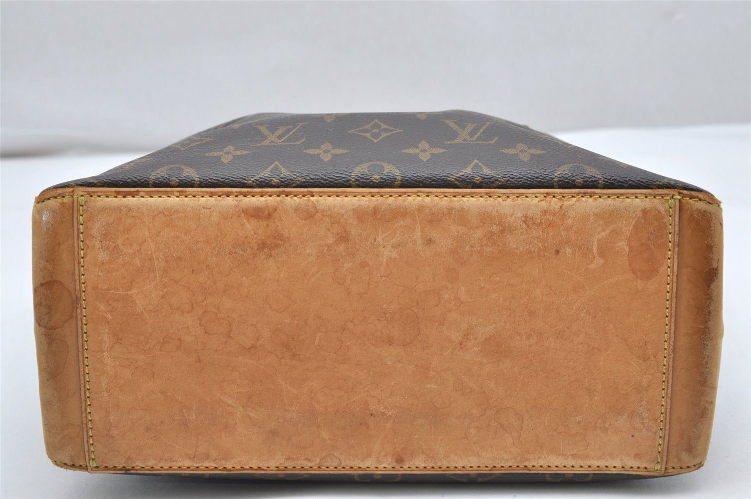 Authentic Louis Vuitton Monogram Cabas Piano Shoulder Tote Bag M51148 Junk 3035K