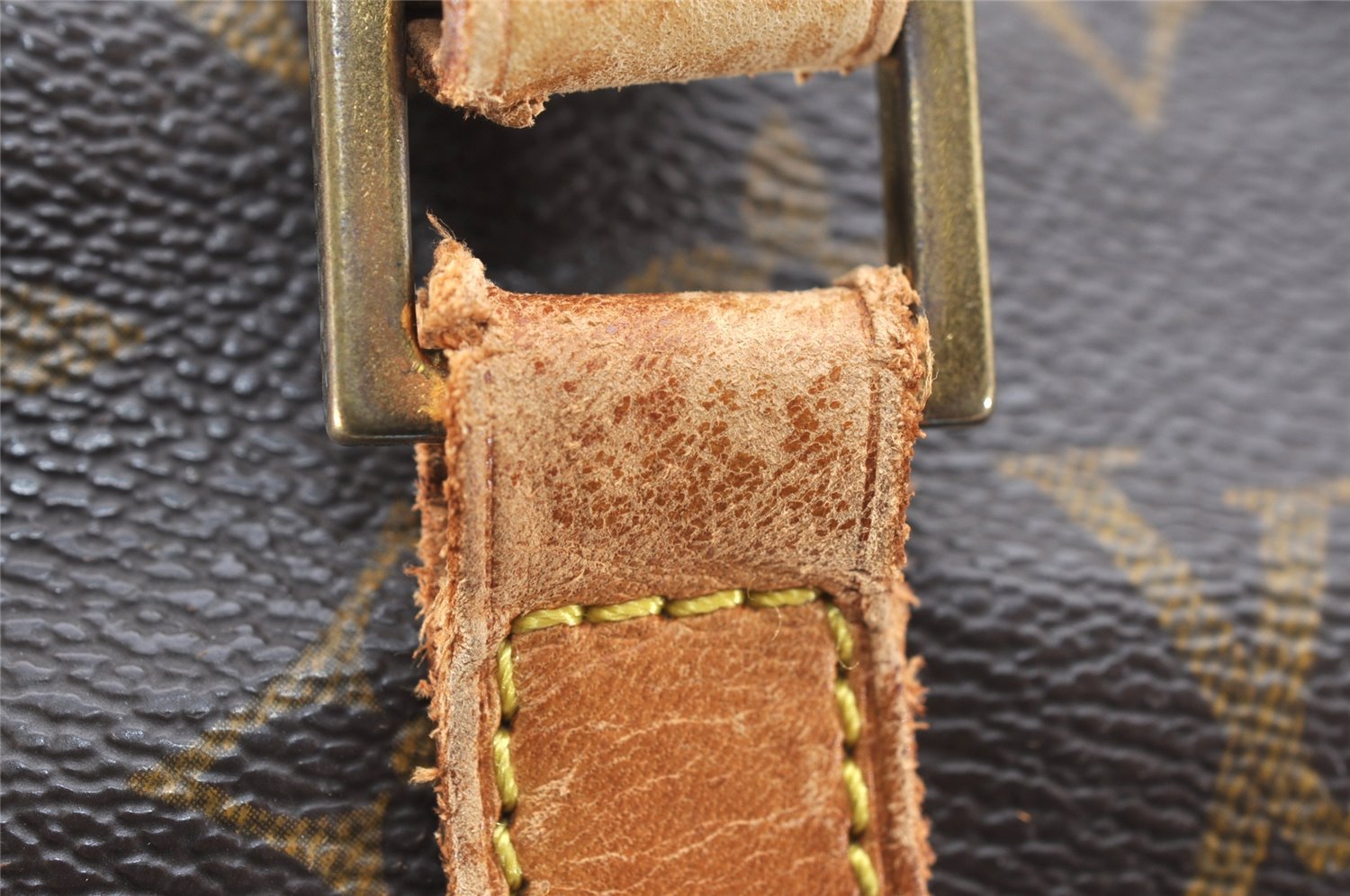 Authentic Louis Vuitton Monogram Cabas Piano Shoulder Tote Bag M51148 Junk 3035K