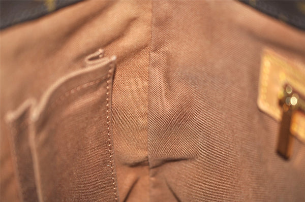 Authentic Louis Vuitton Monogram Cabas Piano Shoulder Tote Bag M51148 Junk 3035K