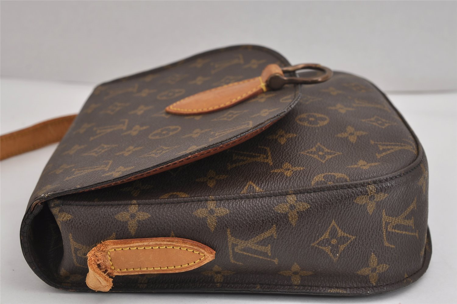 Authentic Louis Vuitton Monogram Saint Cloud GM M51242 Shoulder Bag Junk 3036J