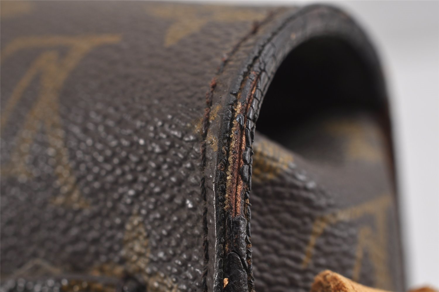 Authentic Louis Vuitton Monogram Saint Cloud GM M51242 Shoulder Bag Junk 3036J