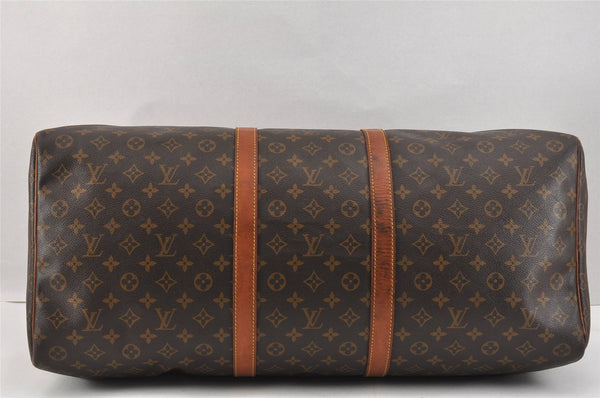 Authentic Louis Vuitton Monogram Keepall 60 Travel Boston Bag M41422 LV 3036K