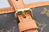 Authentic Louis Vuitton Monogram Bucket PM Shoulder Tote Bag M42238 Junk 3037K