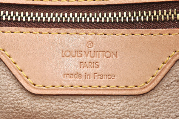 Authentic Louis Vuitton Monogram Bucket PM Shoulder Tote Bag M42238 Junk 3037K