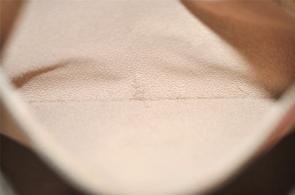 Authentic Louis Vuitton Monogram Bucket PM Shoulder Tote Bag M42238 Junk 3037K