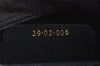 Authentic GUCCI Sherry Line Hand Boston Bag GG PVC Leather Navy Blue 3038J