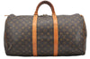 Authentic Louis Vuitton Monogram Keepall 50 Travel Boston Bag M41426 LV 3038K