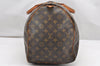 Authentic Louis Vuitton Monogram Keepall 50 Travel Boston Bag M41426 LV 3038K