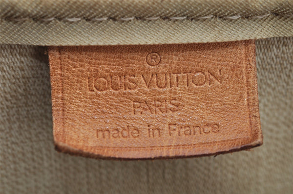 Authentic Louis Vuitton Monogram Deauville Hand Bag M47270 LV 3039I