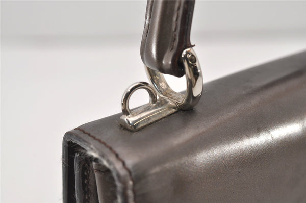 Authentic GUCCI Vintage 2Way Shoulder Hand Bag Purse Leather Brown Junk 3041J