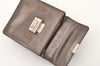 Authentic GUCCI Vintage 2Way Shoulder Hand Bag Purse Leather Brown Junk 3041J