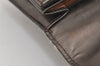 Authentic GUCCI Vintage 2Way Shoulder Hand Bag Purse Leather Brown Junk 3041J