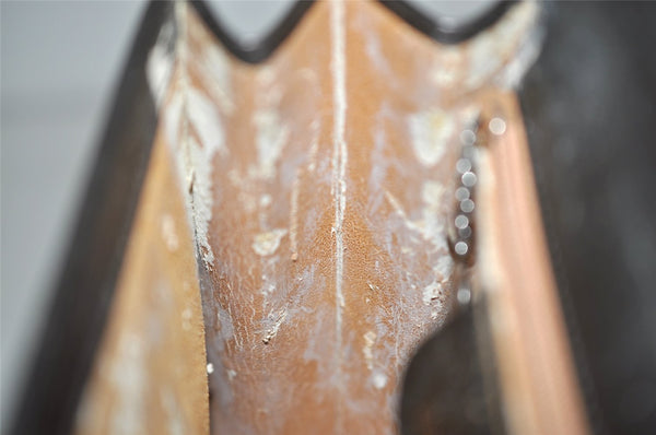 Authentic GUCCI Vintage 2Way Shoulder Hand Bag Purse Leather Brown Junk 3041J