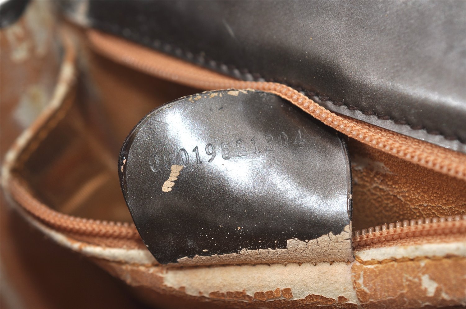 Authentic GUCCI Vintage 2Way Shoulder Hand Bag Purse Leather Brown Junk 3041J