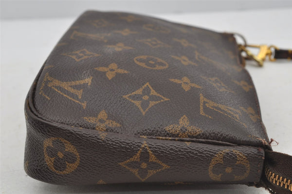 Authentic Louis Vuitton Monogram Pochette Accessoires Pouch M51980 LV 3042J