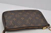 Authentic Louis Vuitton Monogram Pochette Accessoires Pouch M51980 LV 3042J