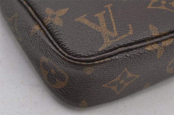 Authentic Louis Vuitton Monogram Pochette Accessoires Pouch M51980 LV 3042J