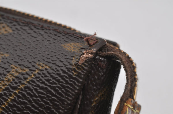 Authentic Louis Vuitton Monogram Pochette Accessoires Pouch M51980 LV 3042J