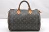 Authentic Louis Vuitton Monogram Speedy 30 Hand Boston Bag M41526 Junk 3043K