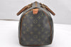 Authentic Louis Vuitton Monogram Speedy 30 Hand Boston Bag M41526 Junk 3043K