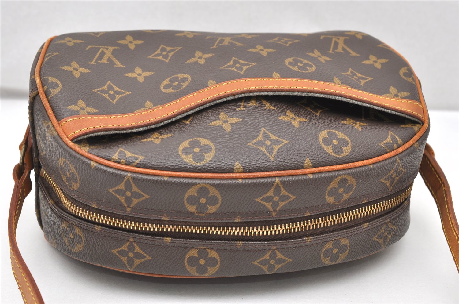 Authentic Louis Vuitton Monogram Blois Shoulder Cross Body Bag M51221 LV 3044K