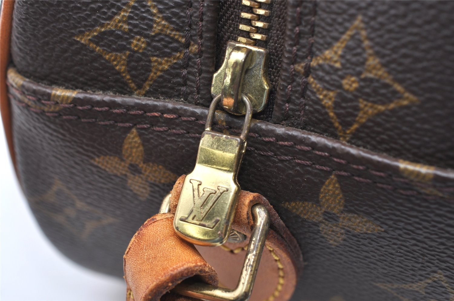 Authentic Louis Vuitton Monogram Blois Shoulder Cross Body Bag M51221 LV 3044K