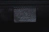 Authentic GUCCI Hand Boston Bag Purse GG Canvas Leather 0000851 Black 3046H
