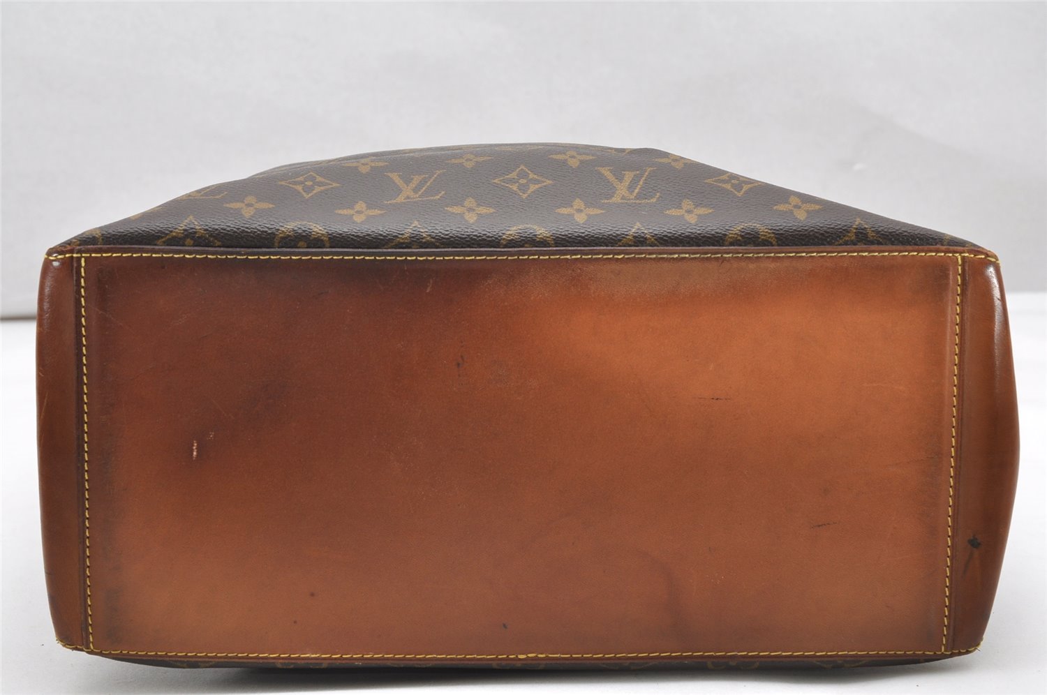 Authentic Louis Vuitton Monogram Cabas Mezzo Shoulder Tote Bag M51151 Junk 3046K