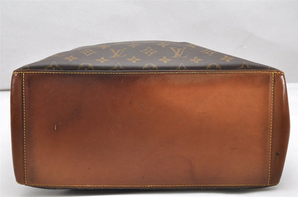 Authentic Louis Vuitton Monogram Cabas Mezzo Shoulder Tote Bag M51151 Junk 3046K