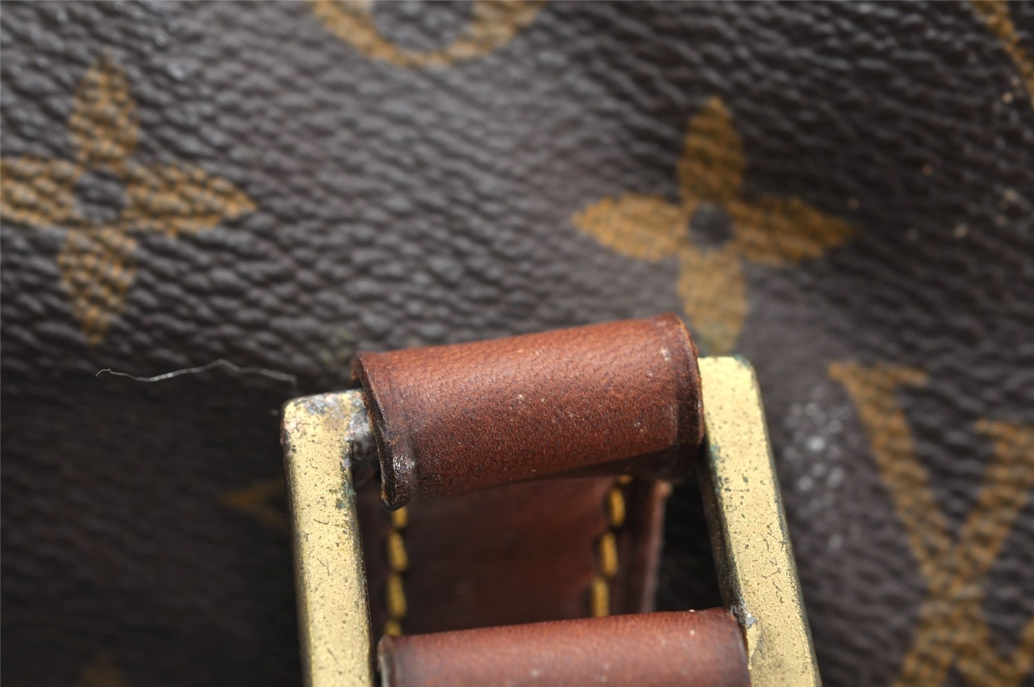 Authentic Louis Vuitton Monogram Cabas Mezzo Shoulder Tote Bag M51151 Junk 3046K