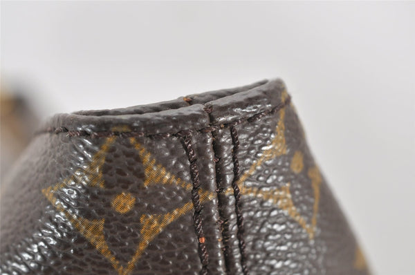 Authentic Louis Vuitton Monogram Cabas Mezzo Shoulder Tote Bag M51151 Junk 3046K