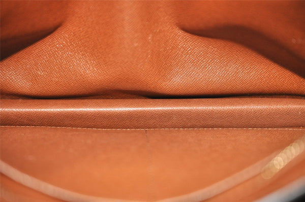 Authentic Louis Vuitton Monogram Enghien Shoulder Cross Bag M51205 LV 3047I