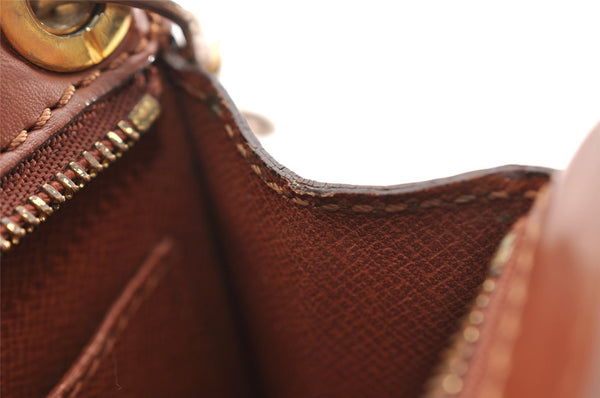 Authentic Louis Vuitton Monogram Enghien Shoulder Cross Bag M51205 LV 3047I