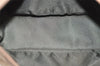 Authentic GUCCI Web Sherry Line Hand Bag Pouch GG Canvas Leather Brown 3047J