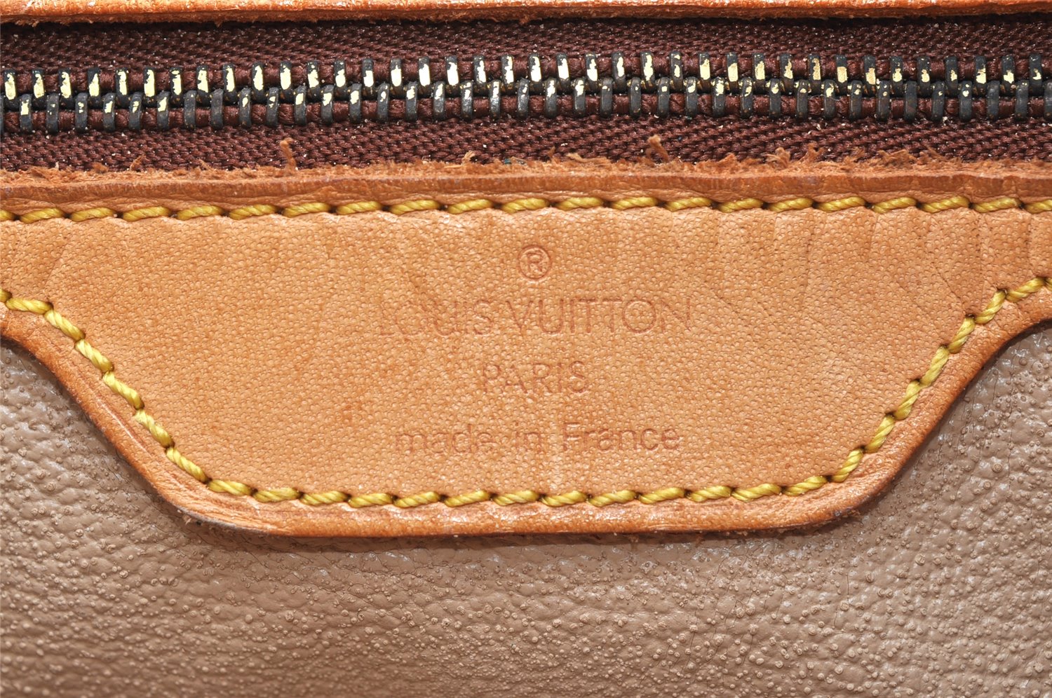 Authentic Louis Vuitton Monogram Bucket PM Shoulder Tote Bag M42238 Junk 3048K