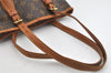 Authentic Louis Vuitton Monogram Bucket PM Shoulder Tote Bag M42238 Junk 3049K