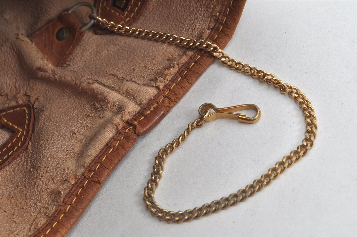 Authentic Louis Vuitton Monogram Bucket PM Shoulder Tote Bag M42238 Junk 3049K