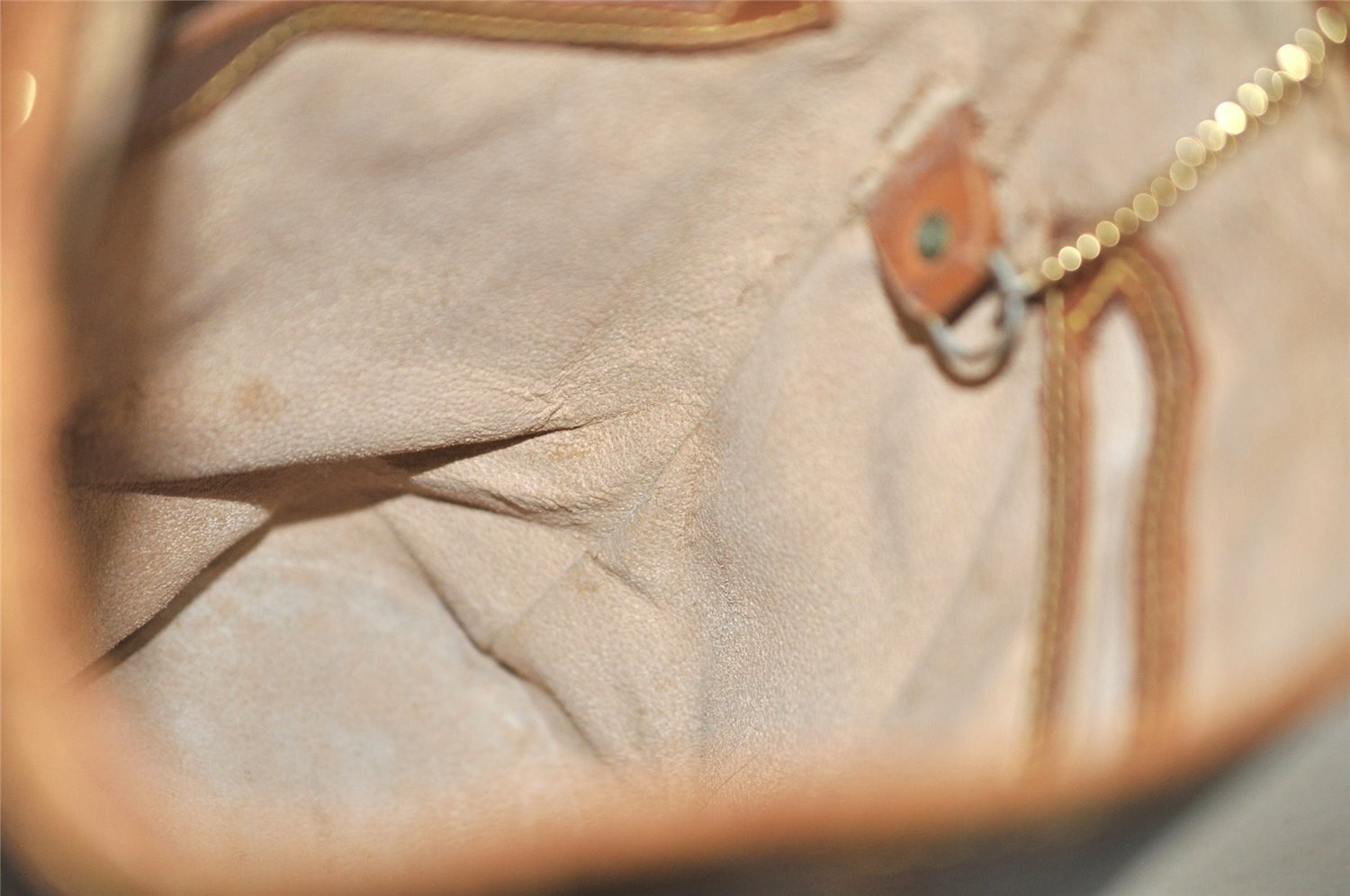 Authentic Louis Vuitton Monogram Bucket PM Shoulder Tote Bag M42238 Junk 3049K