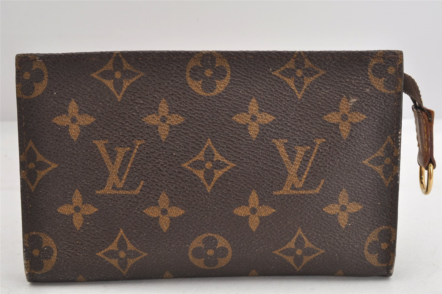 Authentic Louis Vuitton Monogram Bucket PM Shoulder Tote Bag M42238 Junk 3049K