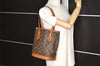 Authentic Louis Vuitton Monogram Bucket PM Shoulder Tote Bag M42238 Junk 3049K