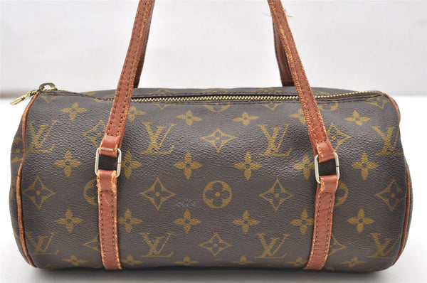 Authentic Louis Vuitton Monogram Papillon 26 Hand Bag Old Model LV 3050K
