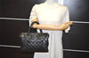 Authentic CHANEL Vintage Calf Skin Matelasse Shoulder Tote Bag Brown CC 3051J